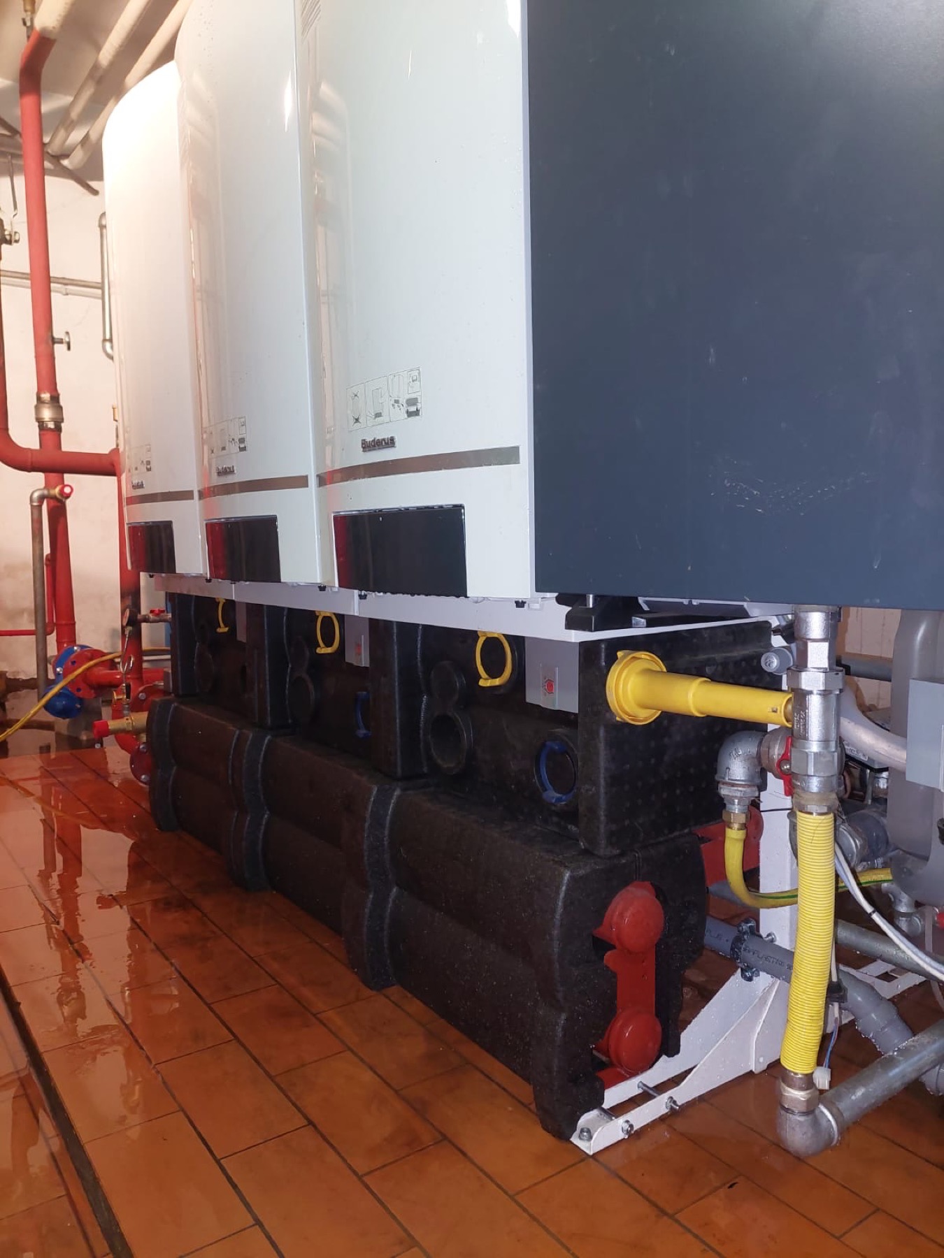 Centrale termica con caldaie a condensazione